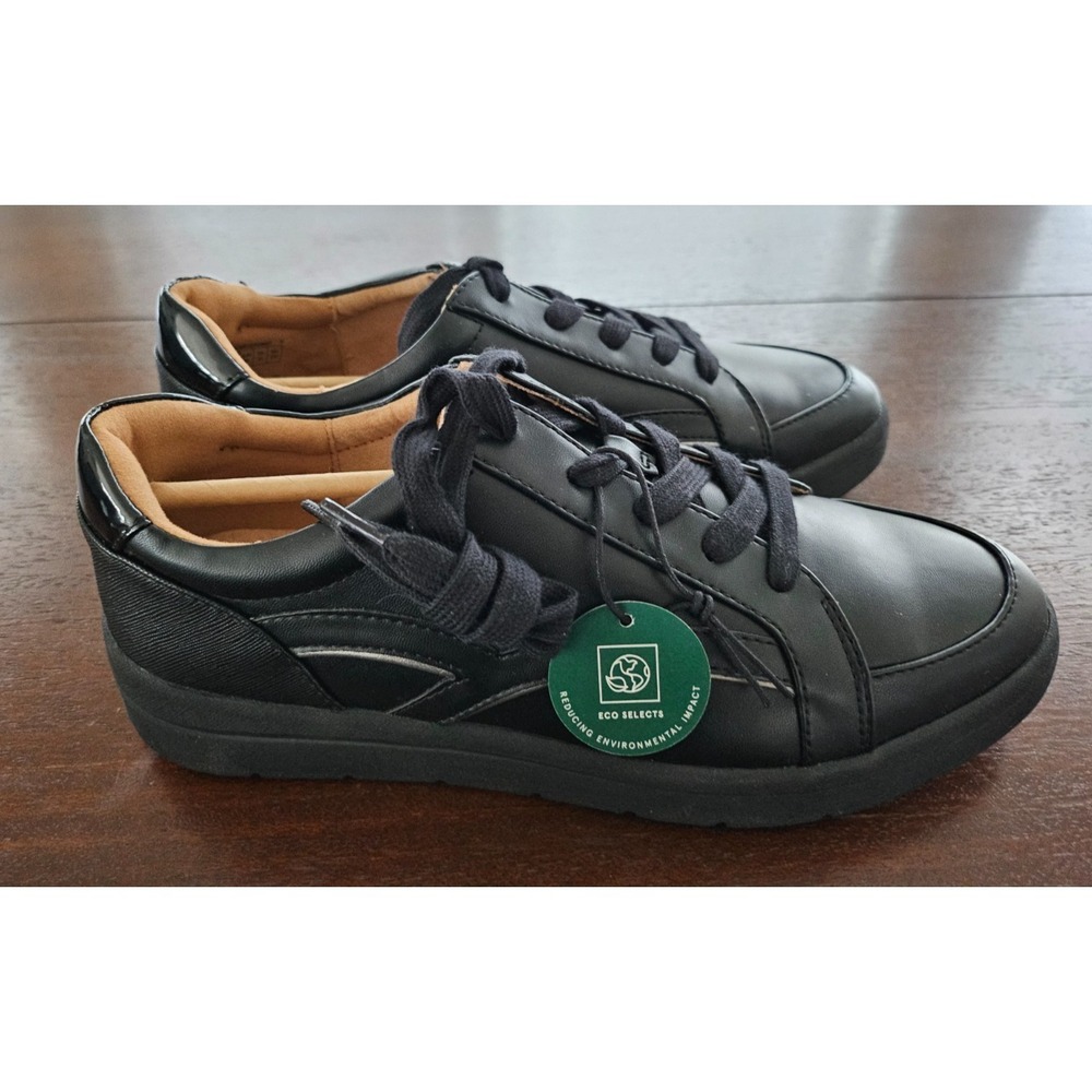 Rockport Women's TF Black Sneaker Textile/Synthetic Eco C19675 Size 8 NEW